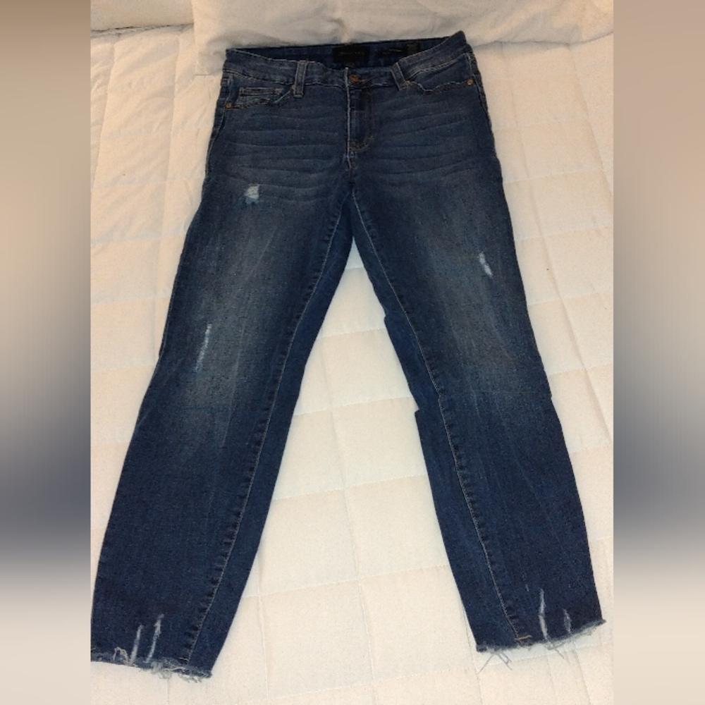 Kendall & Kylie Dark Blue Skinny Jeans